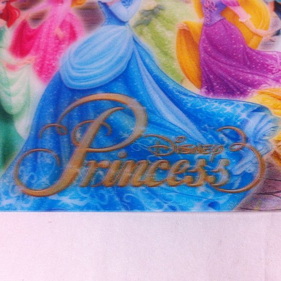 Disney Parks Princess Lenticular Postcard 3D Effect Castle Cinderella Ariel Snow - Picture 7 of 8